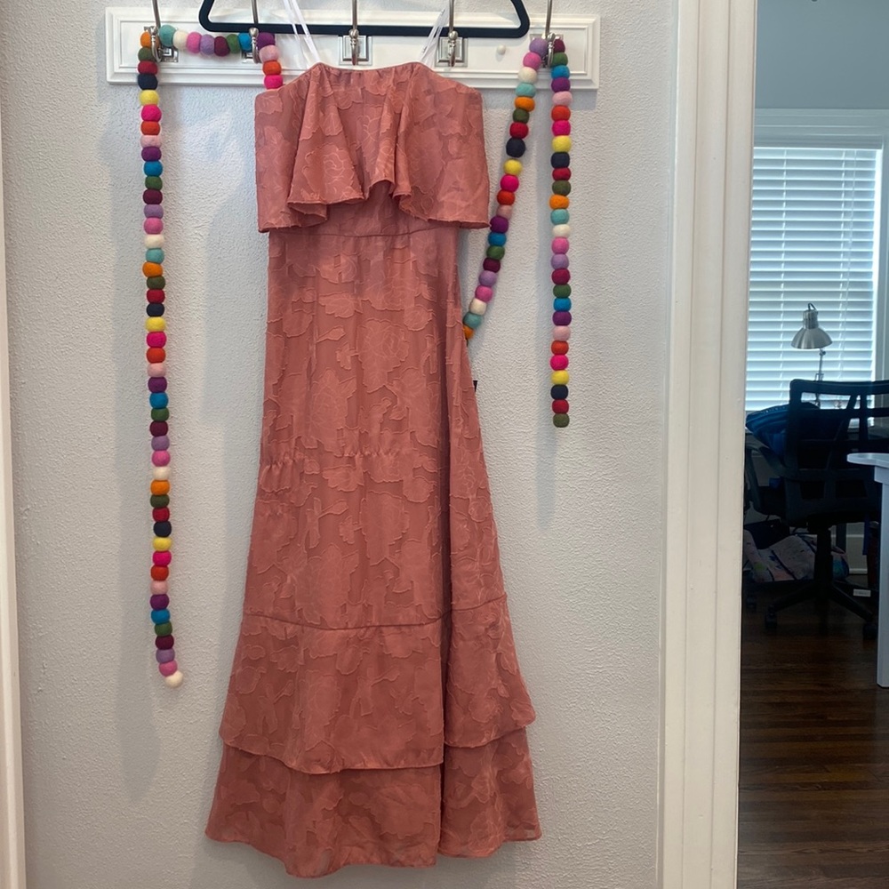 New with tags roses LuLus dress